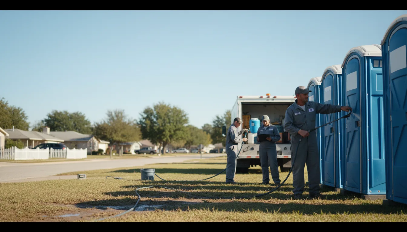 Long-Term Portable Toilet Rental in Falun, KS near me